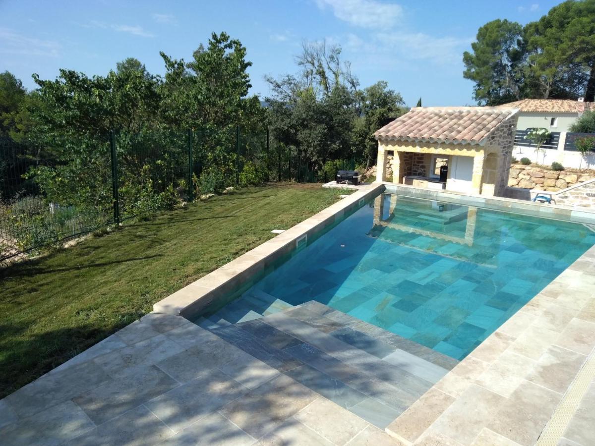 Studio Faillant Lorgues Spa Privatif Avec Superbe Piscine Ngoại thất bức ảnh